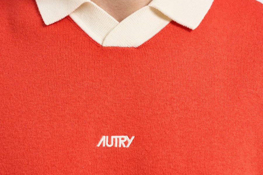 Polo uomo arancione POPX 024H AUTRY 