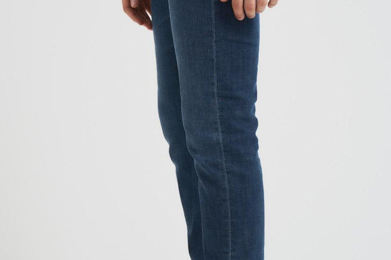 Jeans uomo George skinny in denim scuro UP232 DSK316UJ12 DONDUP 