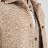 Giacca in lana alpaca bouclé A21026 947 PESERICO 