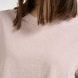 T-shirt donna girocollo rosa GUP01873 P00157625235 GOLDEN GOOSE 