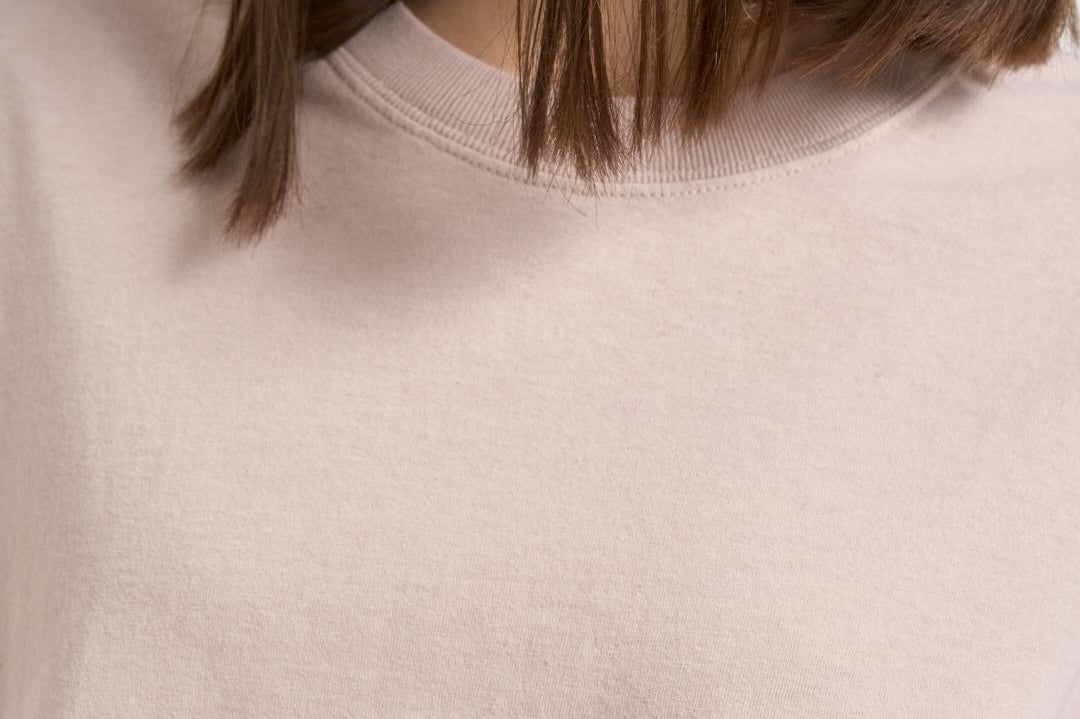 T-shirt donna girocollo rosa GUP01873 P00157625235 GOLDEN GOOSE 