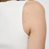 Top donna girocollo bianco D510926 ROMA25002 P.a.r.o.s.h. 