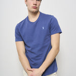 T-shirt uomo girocollo blu 710671438 404 RALPH LAUREN 