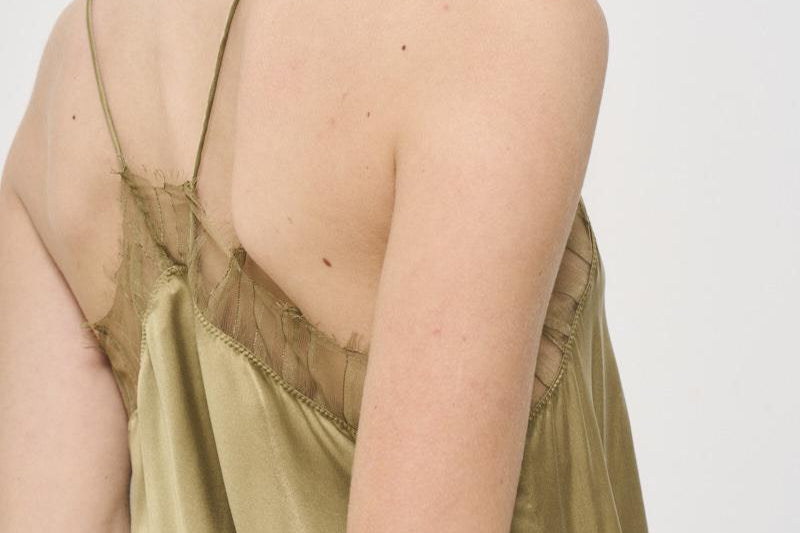 Top donna Berwyn verde BERWYN BROWNKHAKI IRO 