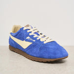 Sneakers uomo Windspin in suede blu SLMU B19 AUTRY 