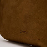 Borsa Oskan Soft Zip Franges in suede cammello BF0066FG D2C17MCOGNAC ISABEL MARANT 