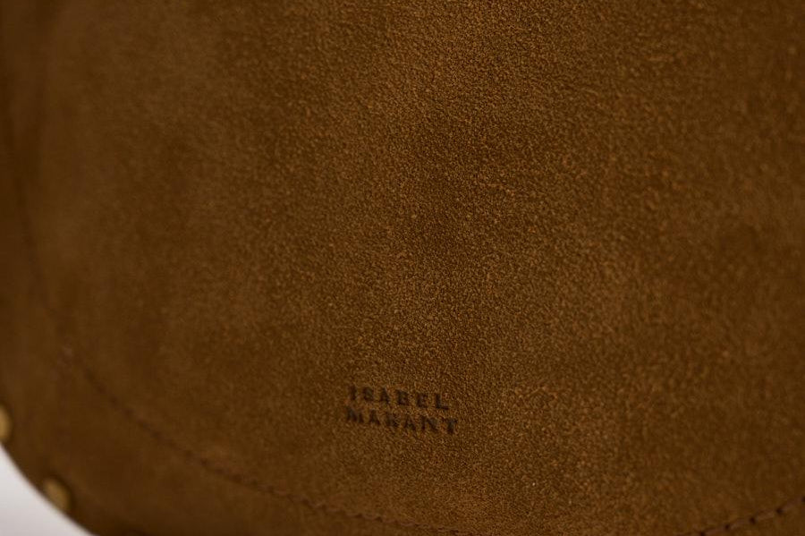 Borsa Oskan Soft Zip Franges in suede cammello BF0066FG D2C17MCOGNAC ISABEL MARANT 
