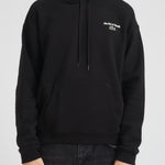 Felpa uomo con cappuccio con stampa multipla nera SH5947 031 LACOSTE 
