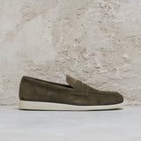 Mocassino uomo Portsmouth verde PORTSMOUTH MILITARY CHURCH'S 