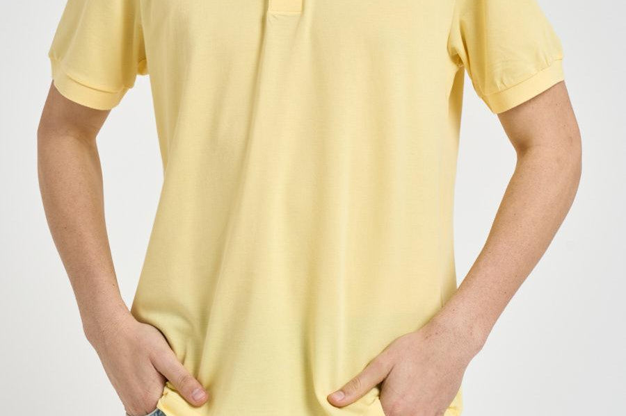 Polo uomo manica corta gialla PH9851 107 LACOSTE 