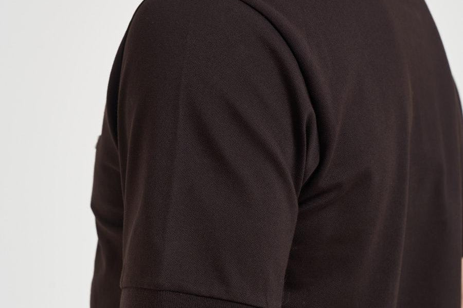 Polo uomo manica corta marrone. PH9851 3LA LACOSTE 