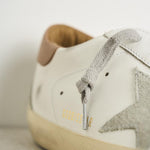 Sneakers uomo bianco e cammello GMF00102 F00218210803 GOLDEN GOOSE 