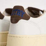 Sneakers Medalist Low donna bianche e moro AULW HJ03 AUTRY 