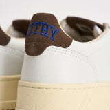 Sneakers Medalist Low donna bianche e moro AULW HJ03 AUTRY 