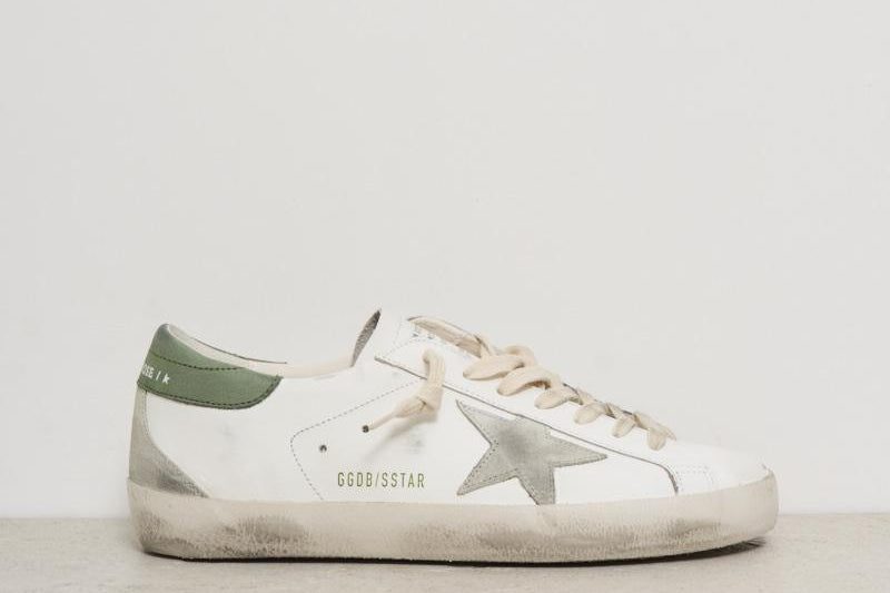 Sneakers uomo Super-Star bianco GMF00102 F00689911726 GOLDEN GOOSE 