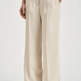 Pantalone donna sartoriale avorio PA0643FB D1F02I23EC ISABEL MARANT 