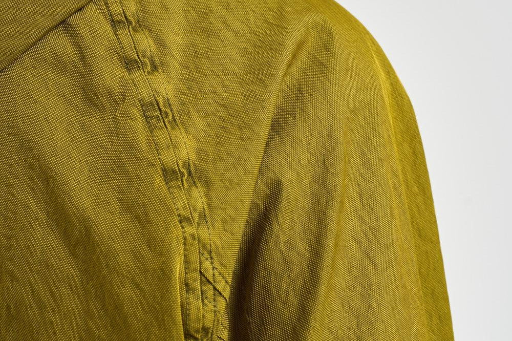 Giubbotto uomo con cappuccio verde OW072A 246 C.P. COMPANY 
