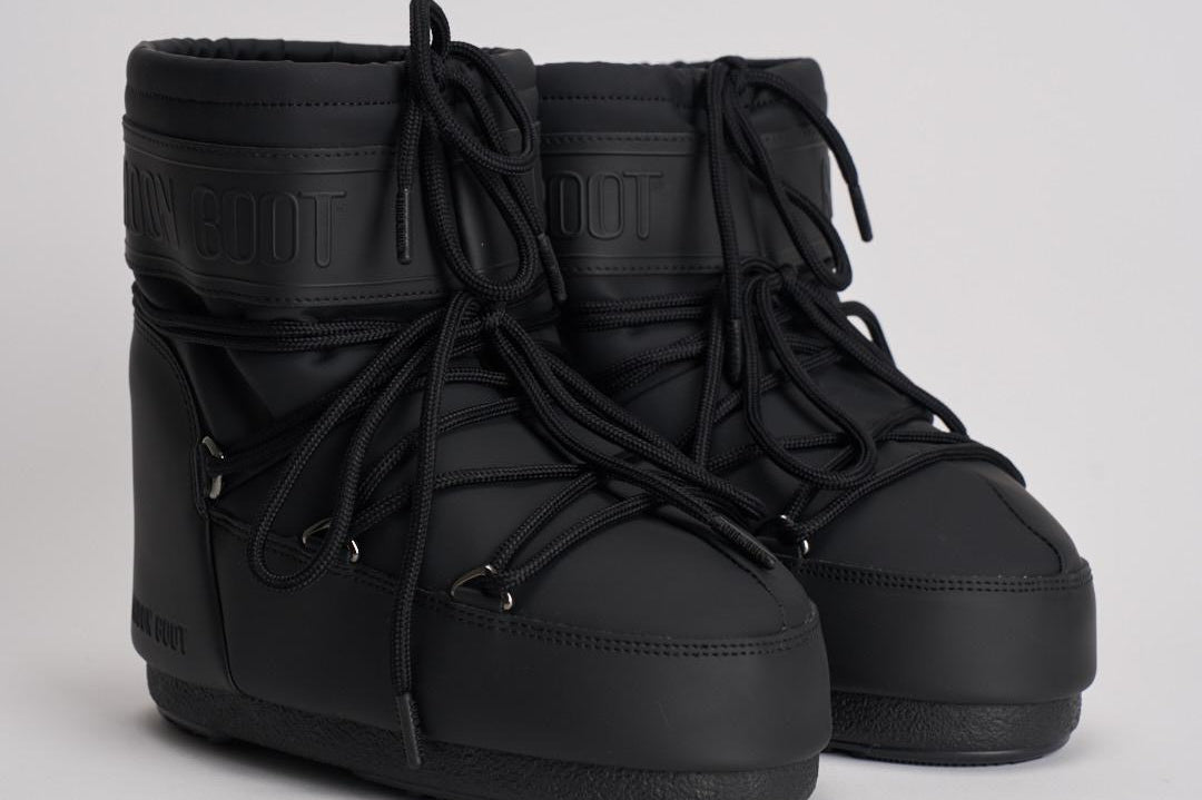 Stivale donna Icon Low Rubber nero 1409380 N001BLACK MOON BOOT 