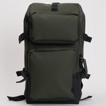 Zaino verde impermeabile 14330 03 RAINS 