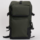 Zaino verde impermeabile 14330 03 RAINS 