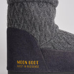 Stivale donna da neve in maglia grigio 1409750 H019GREY MOON BOOT 