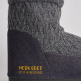 Stivale donna da neve in maglia grigio 1409750 H019GREY MOON BOOT 