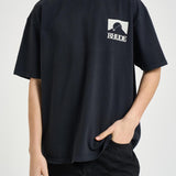 T-shirt uomo girocollo nera TT07012 3167BLACK RHUDE 