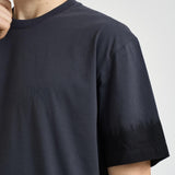 T-shirt uomo girocollo grigia e nera KQ9787 BLACK Y-3 