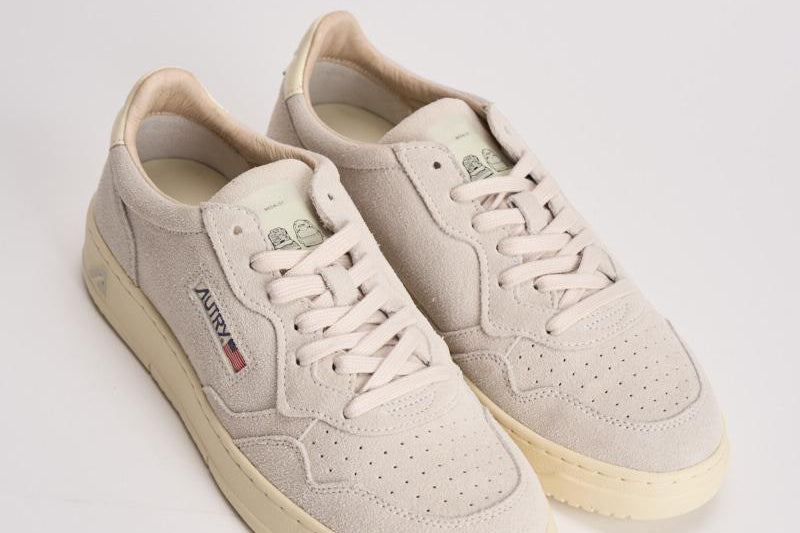 Sneakers uomo Medalist low in suede grigio AULM UH01 AUTRY 