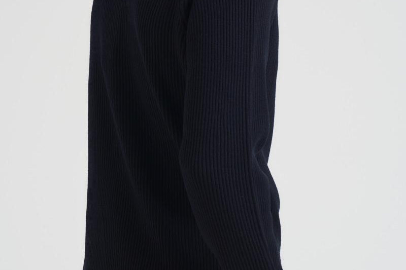Dolcevita uomo a costine blu 5100052 S00C2V0020 STONE ISLAND 