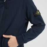 Felpa uomo con cappuccio blu scuro 6100067 S0A20V0020 STONE ISLAND 