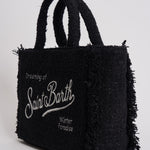 Borsa donna Colette Tweed nera COLETTETWD 00 MC2 SAINT BARTH 