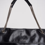 Borsa donna Venus Gotham Large a spalla in pelle lucida nera B02212GOT NERO ORCIANI 