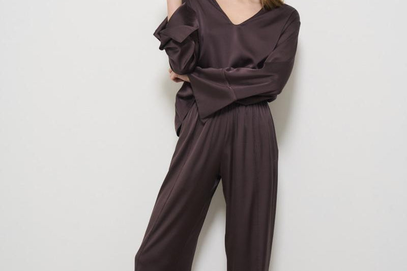 Camicia donna Lava marrone 13580 LAVA8014 FORTE FORTE 