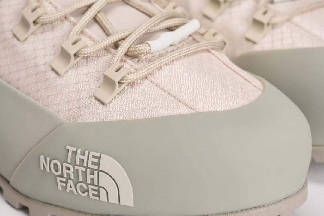 Sneakers uomo Glenclyffe bianco e grigio NF0A817B 6S41 THE NORTH FACE 