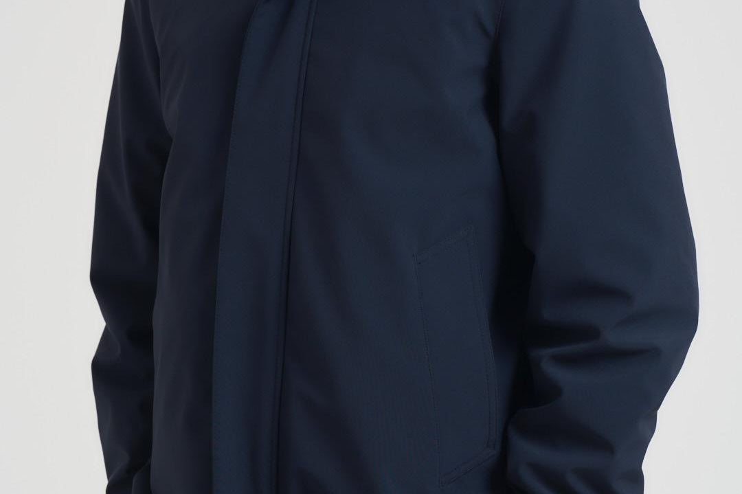 Giubbotto uomo Barrow Coat blu notte OU2017 3989 WOOLRICH 