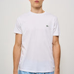 T-shirt uomo girocollo bianco TH6709 001 LACOSTE 
