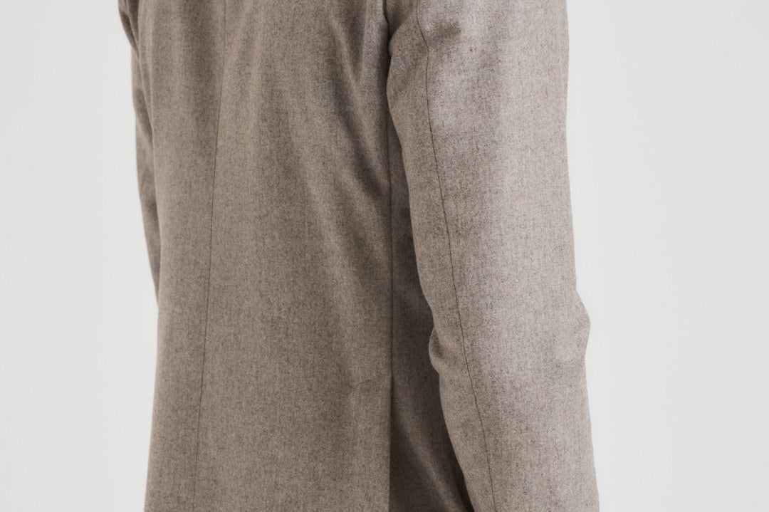 Giacca uomo doppiopetto in lana grigia 1SMC20K 070039T3042 TAGLIATORE 