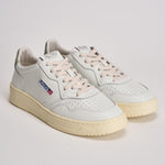Sneakers uomo Medalist Low bianca e grigia AULM LL11 AUTRY 