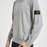 Maglia uomo girocollo grigio 5100053 S00B2V0M61 STONE ISLAND 