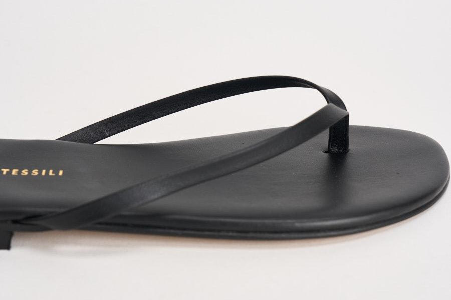Sandalo donna infradito nero 10165 MORO ACCADEMIE TESSILI 