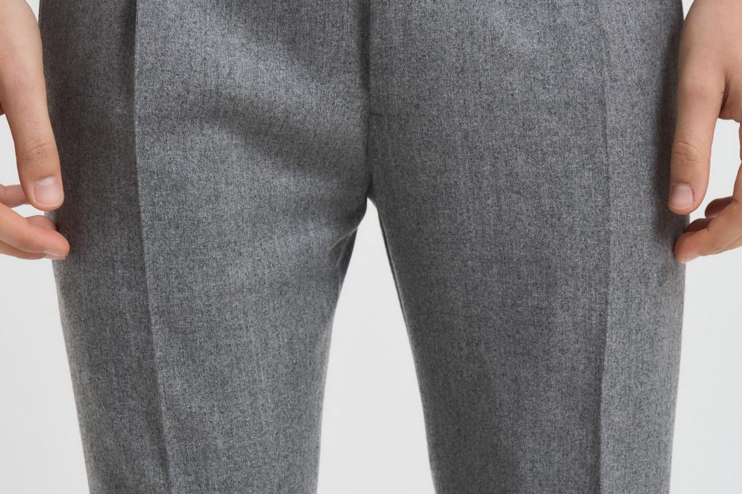 Pantalone uomo chino grigio RETRO RD5470GREY BERWICH 