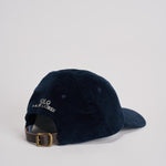 Cappellino uomo a costine blu 710847175 006 RALPH LAUREN 