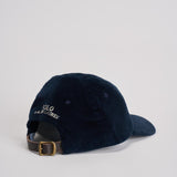 Cappellino uomo a costine blu 710847175 006 RALPH LAUREN 