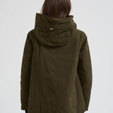 Giubbotto parka donna verde militare PI002106D 7740 HERNO 