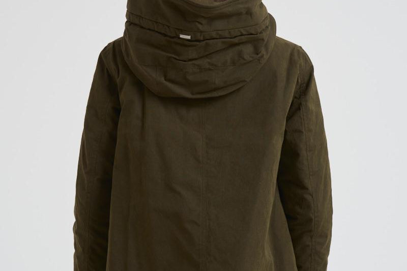 Giubbotto parka donna verde militare PI002106D 7740 HERNO 