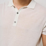 Polo uomo bianca EU526 823C ACCADEMIE TESSILI 