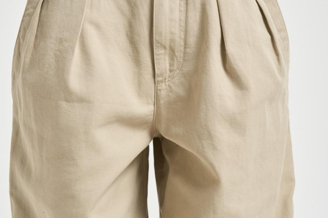 Pantalone donna beige a vita alta PA0634FA D1G04E90BE MARANT ETOILE 