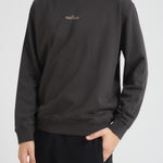 Felpa uomo girocollo oversize grigia 6100018 S0195V0062 STONE ISLAND 