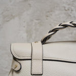 Borsa donna a mano grigio Alexa HH6746 736W160 MULBERRY 